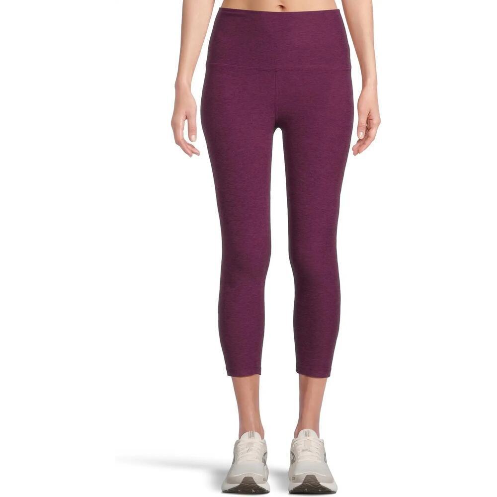 Beyond Yoga Women's Spacedye Caught In The Midi High Waisted Legging Sz L Beet